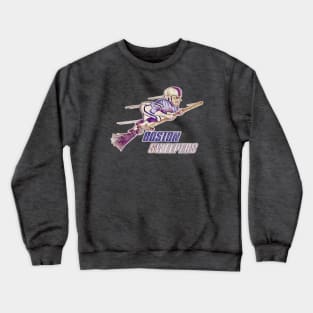 Boston Sweepers Football Crewneck Sweatshirt